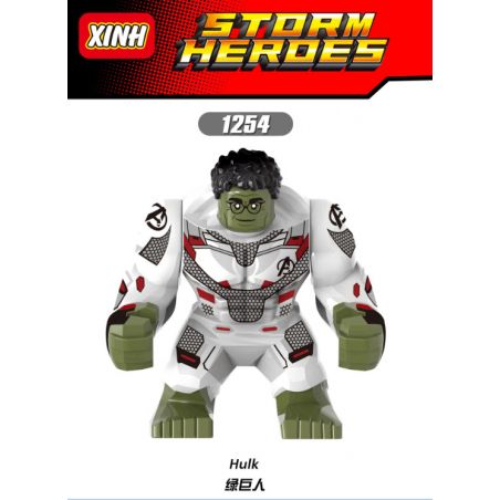 XINH 1254 non  HULK. bộ đồ chơi xếp lắp ráp ghép mô hình Marvel Super Heroes Siêu Anh Hùng Marvel