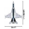 COBI CHARACTER BUILDING COBI-5805 5805 COBI5805 non  PHIÊN BẢN GIỚI HẠN F A-18E SUPER HORNET bộ đồ chơi xếp lắp ráp ghép mô hình F/A-18E SUPER HORNET™ LIMITED EDITION 570 khối