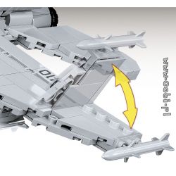 COBI CHARACTER BUILDING 5804 COBI-5804 COBI5804 non  BỘ ĐỆM SIÊU A-18E bộ đồ chơi xếp lắp ráp ghép mô hình F/A-18E SUPER HORNET™ 555 khối