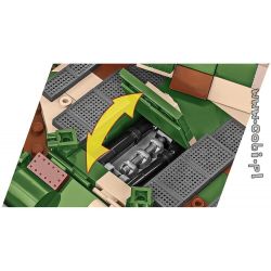 COBI CHARACTER BUILDING COBI-3040 3040 COBI3040 non  XE TĂNG IS-7 bộ đồ chơi xếp lắp ráp ghép mô hình Military Army IS-7 GRANITE Quân Sự Bộ Đội 844 khối