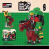 Decool 68021 Jisi 68021 non  TAM QUỐC: QUAN YU bộ đồ chơi xếp lắp ráp ghép mô hình Brickheadz CUTE HEAD BRICK Nhân Vật Đầu To 391 khối