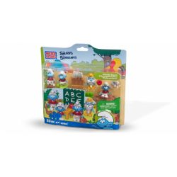 MEGA BLOKS 10768 non  TRƯỜNG CLOW BLUE bộ đồ chơi xếp lắp ráp ghép mô hình Movie & Game SCHOOLIN’ SMURFS Phim Và Trò Chơi 33 khối