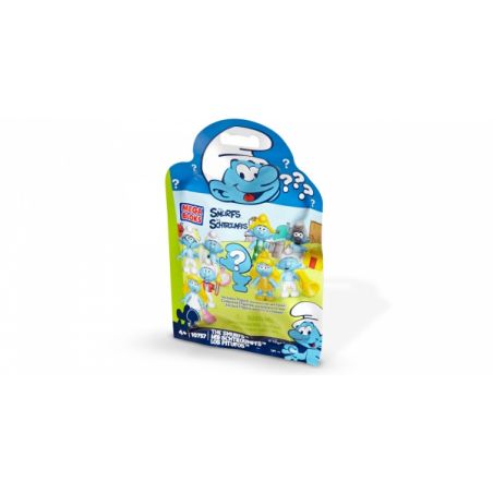 MEGA BLOKS 10757 non  MÙ MÙ BUN. bộ đồ chơi xếp lắp ráp ghép mô hình Trolls World Tour BLIND PACKS Cuộc Lưu Diễn Của Các Chú Lùn 3 khối
