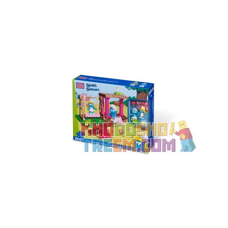 MEGA BLOKS 10746 non  SÂN CHƠI bộ đồ chơi xếp lắp ráp ghép mô hình PLAYGROUND 36 khối