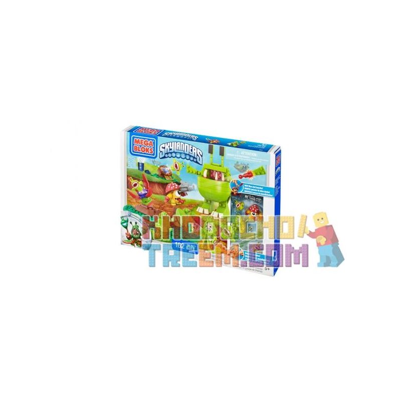 MEGA BLOKS 95352 non  SỞ THÍCH VƯỢT QUA ATTAKK. bộ đồ chơi xếp lắp ráp ghép mô hình Skylanders CHOMPY PACK ATTACK 162 khối