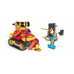 MEGA BLOKS 95497 non  XE TĂNG CHÌ bộ đồ chơi xếp lắp ráp ghép mô hình Skylanders BOSS TANK SHOWDOWN 133 khối