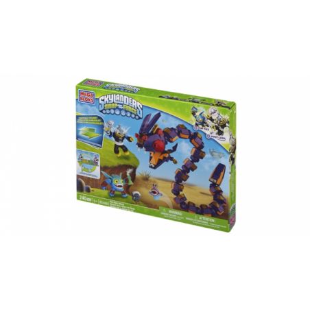 MEGA BLOKS 95468 non  SNAKE SNAKE ATTACK. bộ đồ chơi xếp lắp ráp ghép mô hình Skylanders FIRE VIPER ATTACK 240 khối