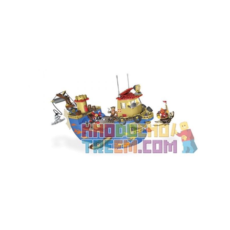 MEGA BLOKS 95461 non  TÀU CỨU HỘ FLYNN bộ đồ chơi xếp lắp ráp ghép mô hình Skylanders FLYNN'S RESCUE SHIP 300 khối