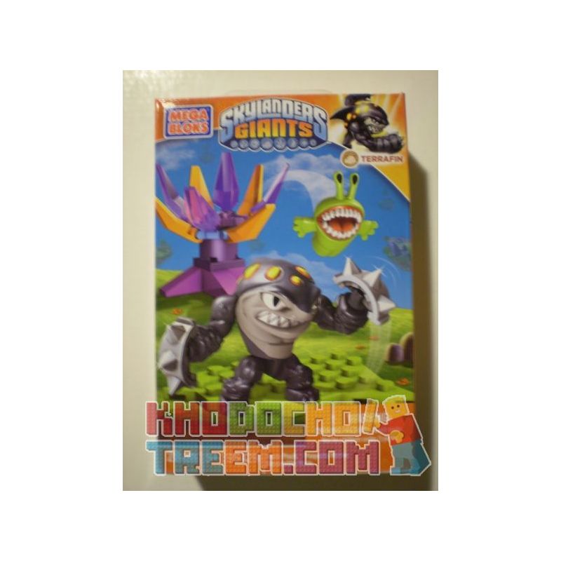 MEGA BLOKS 95429 non  TÚI ANH HÙNG TERRAFIN bộ đồ chơi xếp lắp ráp ghép mô hình Skylanders TERRAFIN HERO PACK 23 khối