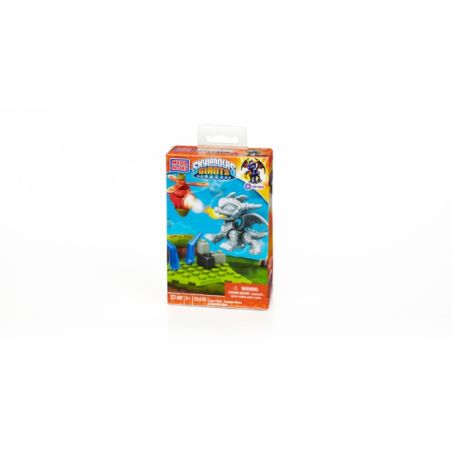 MEGA BLOKS 95426 non  GÓI SPHOOTRO KIM LOẠI BẠC bộ đồ chơi xếp lắp ráp ghép mô hình Skylanders SILVER METALLIC SPYRO HERO PACK 23 khối