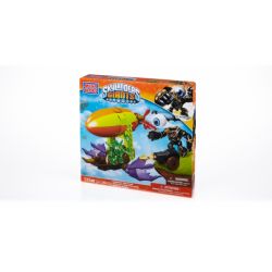 MEGA BLOKS 95415 non  ATTACK QI BOLIN AIRSHIP bộ đồ chơi xếp lắp ráp ghép mô hình Skylanders ZEPPELIN AIR SHIP ASSAULT 133 khối