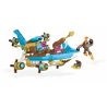 MEGA BLOKS 95301 non  TÀU MÁY BAY CỦA SHARPFIN bộ đồ chơi xếp lắp ráp ghép mô hình Skylanders SHARPFIN'S JET BOAT 300 khối