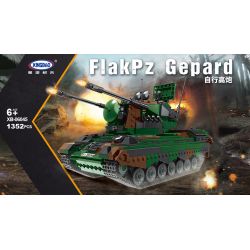 XINGBAO XB-06045 06045 XB06045 non  CHEETAH SÚNG TỰ KHÍ 1:30 tỷ lệ 1:30 bộ đồ chơi xếp lắp ráp ghép mô hình Military Army FLAKPZ GEPARD Quân Sự Bộ Đội 1352 khối