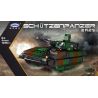 XINGBAO XB-06042 06042 XB06042 non  WEST ĐỨC WOLF BATTLE CAR 1:30 tỷ lệ 1:30 bộ đồ chơi xếp lắp ráp ghép mô hình Military Army SCHUTZENPANZER Quân Sự Bộ Đội 1238 khối