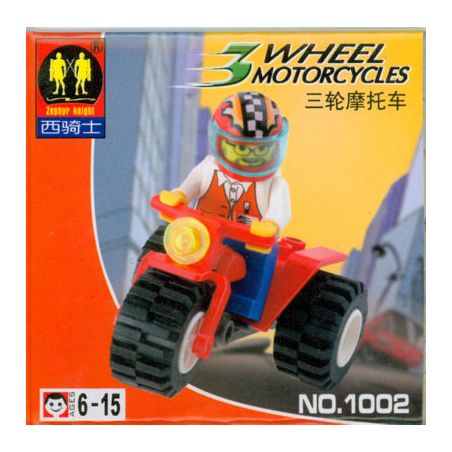 ZEPHYR KNIGHT 1002 non  LOẠT HÀNG KHÔNG VŨ TRỤ · TÊN LỬA TRUNG QUỐC bộ đồ chơi xếp lắp ráp ghép mô hình City 3 WHEEL MOTORCYCLES Thành Phố 1002 khối