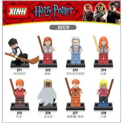 XINH X0129 0129 371 372 373 374 375 376 377 378 non  CON NGƯỜI 8 HARRY POTTER bộ đồ chơi xếp lắp ráp ghép mô hình Chú Bé Phù Thủy