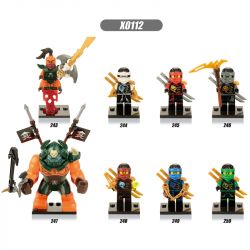 XINH 243 244 245 246 247 248 249 250 X0112 0112 non  HÀNG TRĂM NGƯỜI 8 PHANTOM NINJA bộ đồ chơi xếp lắp ráp ghép mô hình The  Ninjago Movie NINJA GO Ninja Lốc Xoáy