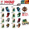 DARGO DA GAO DAGO 921A 921B 921C 921D 921E 921F 921G 921H non  THUYỀN BUỒM NHỎ NINJA bộ đồ chơi xếp lắp ráp ghép mô hình The  Ninjago Movie NINJA:MASTER OF SPINJITZU Ninja Lốc Xoáy