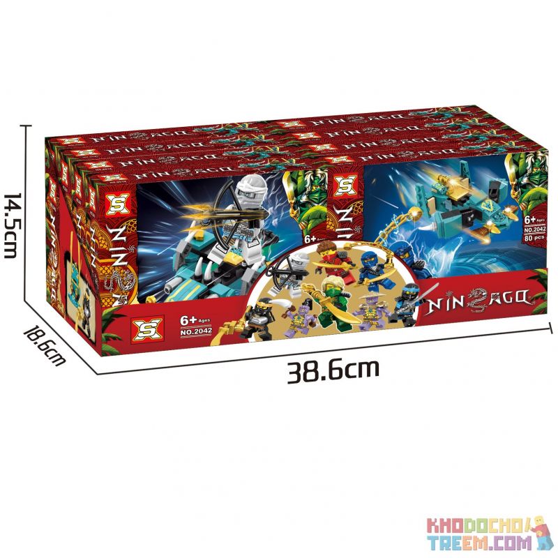 SX 2042 non  LLOYD'S JUNGLE DRAGON 8 KẾT HỢP bộ đồ chơi xếp lắp ráp ghép mô hình The  Ninjago Movie Ninja Lốc Xoáy