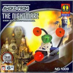 ZEPHYR KNIGHT 1009 non  CƠN ÁC MỘNG AWAKENS. bộ đồ chơi xếp lắp ráp ghép mô hình AWOKE FROM THE NIGHTMARE 32 khối