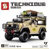 SHENG YUAN SY 8883 non  LAND TIGER CAMEL CUP OFFHRO bộ đồ chơi xếp lắp ráp ghép mô hình Creator TECHINQUE LAND ROVER CAMEL TROPHY Sáng Tạo 4631 khối