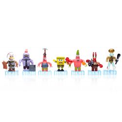 MEGA BLOKS CND16 non  HÌNH HÀNH ĐỘNG THU NHỎ DÒNG 2 bộ đồ chơi xếp lắp ráp ghép mô hình Spongebob Squarepants MICRO ACTION FIGURES SERIES 2 Chú Bọt Biển Tinh Nghịch
