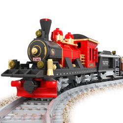 AUSINI 25705 non  XE LỬA bộ đồ chơi xếp lắp ráp ghép mô hình City TRAINS Thành Phố 410 khối