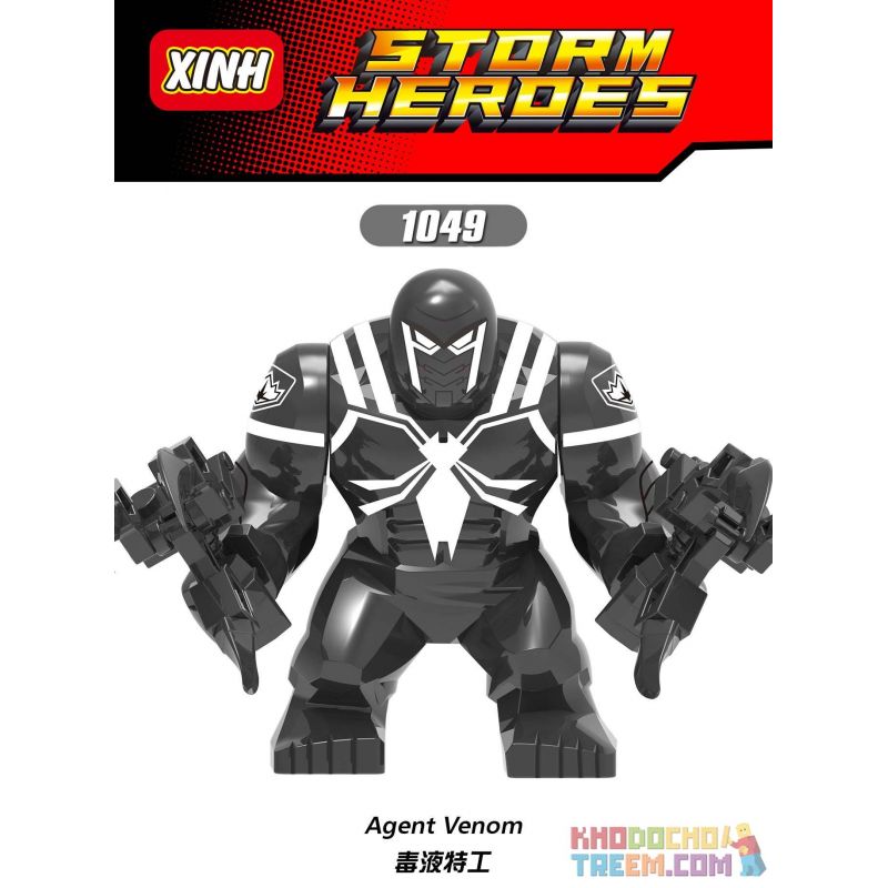 XINH 1049 1047 1048 888 891 893 non  ĐẠI LÝ NỌC ĐỘC bộ đồ chơi xếp lắp ráp ghép mô hình Marvel Super Heroes VENOM Siêu Anh Hùng Marvel