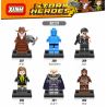 XINH X0131 0131 387 388 389 390 391 392 non  WARDER. bộ đồ chơi xếp lắp ráp ghép mô hình Collectable Minifigures STORM HEROES Búp Bê Sưu Tầm
