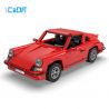DOUBLEE CADA C61045 61045 non  XE THỂ THAO RETRO PORSCHE 911 12 5 tỷ lệ 1:12.5 bộ đồ chơi xếp lắp ráp ghép mô hình Creator Expert Chuyên Gia Sáng Tạo 1429 khối