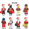 XINH X0154 0154 563 564 565 566 567 568 569 570 non  HÀNG TRĂM NGƯỜI 8 GIÁNG SINH bộ đồ chơi xếp lắp ráp ghép mô hình Collectable Minifigures CHRISMAS Búp Bê Sưu Tầm