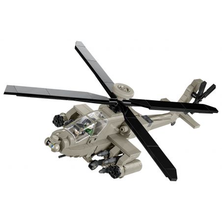 COBI CHARACTER BUILDING COBI-5808 5808 COBI5808 non  AH-64 APACHE bộ đồ chơi xếp lắp ráp ghép mô hình Military Army Quân Sự Bộ Đội 510 khối