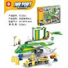 FORANGE FC3911 3911 non  TRUNG TÂM HẬU CẦN HÀNG KHÔNG bộ đồ chơi xếp lắp ráp ghép mô hình AIRPORT 523 khối