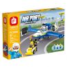 FORANGE FC3905 3905 non  HUẤN LUYỆN VIÊN TƯ NHÂN bộ đồ chơi xếp lắp ráp ghép mô hình AIRPORT PERSONAL TRAINNING PLANE 285 khối