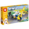 FORANGE FC3904 3904 non  MÁY BAY CÁNH QUẠT. bộ đồ chơi xếp lắp ráp ghép mô hình AIRPORT PROPELLER PLANE 171 khối