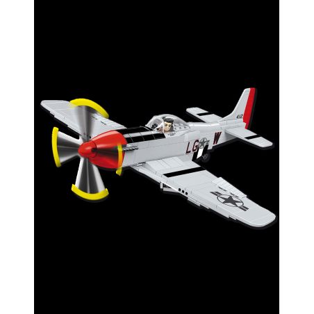 COBI CHARACTER BUILDING 5806 COBI-5806 COBI5806 non  NGỰA HOANG P51D. bộ đồ chơi xếp lắp ráp ghép mô hình TOP GUN MUSTANG P51D 265 khối