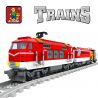 AUSINI 25807 non  XE LỬA bộ đồ chơi xếp lắp ráp ghép mô hình City TRAINS Thành Phố 588 khối