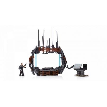 MEGA BLOKS CNH38 non  CỖ MÁY THỜI GIAN bộ đồ chơi xếp lắp ráp ghép mô hình Terminator TIME MACHINE Kẻ Hủy Diệt 185 khối