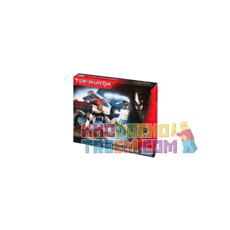 MEGA BLOKS CNG04 non  SPIDER TANK. bộ đồ chơi xếp lắp ráp ghép mô hình Terminator Kẻ Hủy Diệt 386 khối