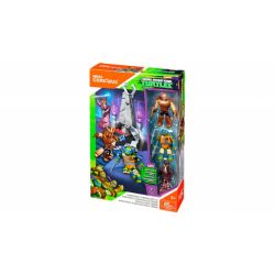 MEGA BLOKS FFC57 non  TRẬN CHIẾN NGAI VÀNG CỦA SCHLED bộ đồ chơi xếp lắp ráp ghép mô hình Teenage Mutant Ninja Turtles SHREDDER’S THRONE BATTLE Ninja Rùa 85 khối