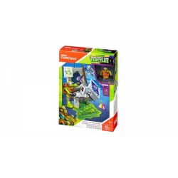 MEGA BLOKS DXY12 non  MÁY DONNEYTM. bộ đồ chơi xếp lắp ráp ghép mô hình Teenage Mutant Ninja Turtles DONNIE™ MOUSER ATTACK Ninja Rùa 46 khối