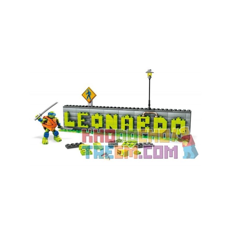 MEGA BLOKS DRV34 non  TÊN SET. bộ đồ chơi xếp lắp ráp ghép mô hình Teenage Mutant Ninja Turtles NAME BUILDER SET Ninja Rùa