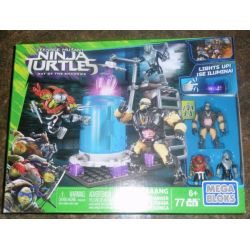 MEGA BLOKS DRK00 non  TỦ ĐÔNG bộ đồ chơi xếp lắp ráp ghép mô hình Teenage Mutant Ninja Turtles CRYO CHAMBERS Ninja Rùa 77 khối