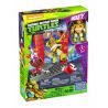MEGA BLOKS DPW79 non  CUỘC RƯỢT ĐUỔI CỦA KHU PHỐ TÀU MICKEY bộ đồ chơi xếp lắp ráp ghép mô hình Teenage Mutant Ninja Turtles MIKEY CHINATOWN CHASE Ninja Rùa 66 khối