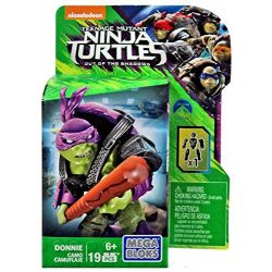 MEGA BLOKS DPW18 non  DONNEY. bộ đồ chơi xếp lắp ráp ghép mô hình Teenage Mutant Ninja Turtles DONNIE CAMO Ninja Rùa 19 khối