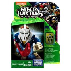 MEGA BLOKS DPW15 non  KATHY JONES. bộ đồ chơi xếp lắp ráp ghép mô hình Teenage Mutant Ninja Turtles CASEY JONES Ninja Rùa 16 khối