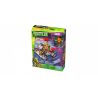 MEGA BLOKS DPF60 non  RAFA PIZZA RACING. bộ đồ chơi xếp lắp ráp ghép mô hình Teenage Mutant Ninja Turtles RAPH PIZZA SPEEDSTER Ninja Rùa 58 khối