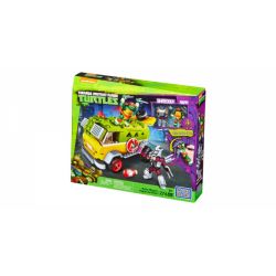 MEGA BLOKS DMX54 non  ĐẢNG XE bộ đồ chơi xếp lắp ráp ghép mô hình Teenage Mutant Ninja Turtles PARTY WAGON Ninja Rùa 274 khối