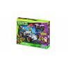 MEGA BLOKS DMX52 non  DONNEY RÙA bộ đồ chơi xếp lắp ráp ghép mô hình Teenage Mutant Ninja Turtles DONNIE™ TURTLE RACER Ninja Rùa 129 khối