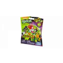 MEGA BLOKS DMX21 non  HÌNH HÀNH ĐỘNG THU NHỎ DÒNG 1 bộ đồ chơi xếp lắp ráp ghép mô hình Teenage Mutant Ninja Turtles MICRO ACTION FIGURES SERIES Ninja Rùa 10 khối